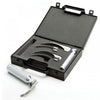 ADC Satin Laryngoscope Set w/ Miller Blades Size 0-4 & Medium/Small Handles (Each)