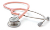 ADC Adscope 608 Convertible Clinician Stethoscope, Adult/Ped., Pink (Each)