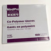 MedPro Co-Polymer Gloves, Large (100/Box, 50 Box/Case)
