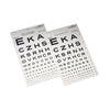 AMG Medical Snellen Eye Chart, 10ft Distance, English/French (Each)