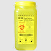 BD Sharps Collector,1.4L One Piece w/ Plug Cap, Yellow (Each)