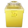 BD Sharps Collector, 22.7L Nestable w/ XL Funnel Cap, Yellow (Each)