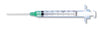 BD Integra Safety Syringe, Retracting Needle, 3mL 23G x 1" (100/Box)