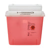 Covidien Sharps Container 5Qt, Red Transparent Lid (20/Case)