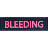 MERET ID PLATE Bleeding Identifcation Tag, Red (Each)