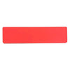 MERET ID PLATE XL Blank Identification Tag, Red (Each)
