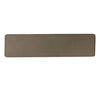 MERET ID PLATE XL Blank Identification Tag, Black (Each)