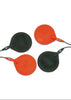 Chattanooga Intelect Electrodes, 3" Rubber Carbon, Black (2/Pkg)