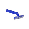 Disposable Twin Blade Razors w/ Clear Plastic Guard, 50/Box