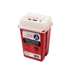 Sharps Container 1qt. w/ Slide Lid, Red, (Each)