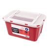 Sharps Container 1gal. w/ Slide Lid, Red, Each