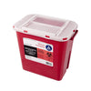 Sharps Container 2gal. w/ Slide Lid, Red, Each