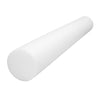 CanDo Foam Roller, White PE Foam, Round 6" x 48" (Each)