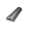 CanDo Foam Roller, Black Composite Foam, Extra Firm, Half-Round 6" x 18" (Each)