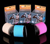 ARES Extreme Kinesiology Tape, 5cm x 5m, Metallic Black (Each)