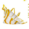 MegaMover Transport Chair, 36" x 36", White/Yellow (Each)