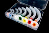 Guedel Oropharyngeal Airway Kit, Set of 8 Colour Coded w/ Box (Each)
