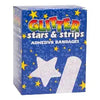 AWC Glitters & Stars Adhesive Strip Bandages, 3/4" x 3" (100/Box)