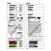 Met-Tag Triage Tag, Chem/Bio Emergency (25/Box)