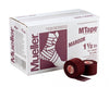 Mueller MTape Athletic Tape 1½" x 10yds, Maroon (32/Case)