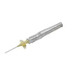 JELCO ViaValve Safety I.V. Catheter Winged Hub (Yellow), 24G x 5/8" (50/Box)