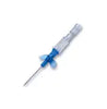 JELCO ViaValve Safety I.V. Catheter Winged Hub (Blue), 20G x 1" (50/box)