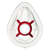o_two Cuffed Adult #4 Mask w/ Hook Ring, Disposable (12/Case)