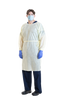 PRIMED Overhead AAMI Level 2 Iso Gown, TL with Elastic Cuff, Yellow Universal (10/Bag)