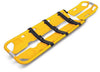 Scoop Stretcher 250kg Capacity, Yellow, With Straps (Each)