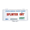 Splinter Out Individually Wrapped (20/Pkg)