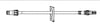 ICU Medical IV Extension Set Needle-Free Port 7" Tubing (50/Case)