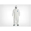 Tyvek Hooded Coverall, White W/ Elastic Wrist & Ankle, Large (25/Case)